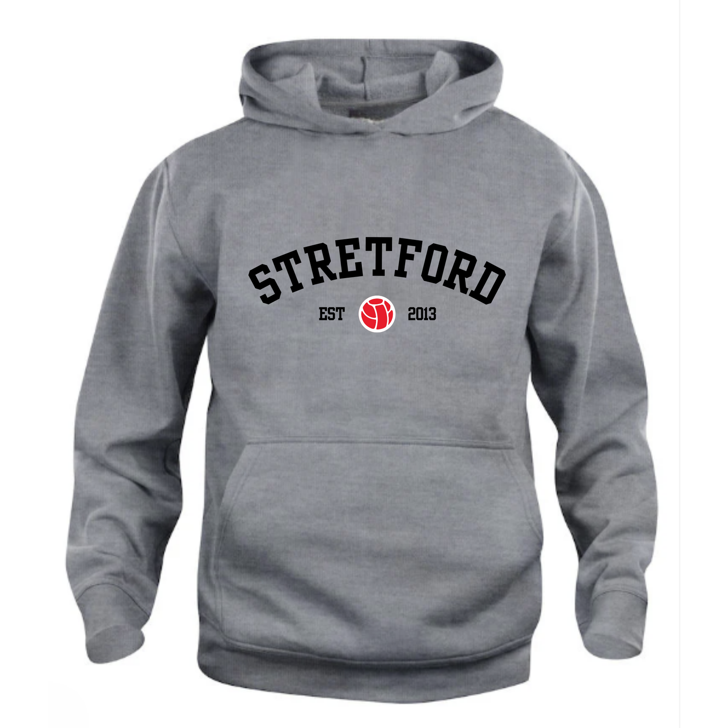 University Print Oversized Hoodie