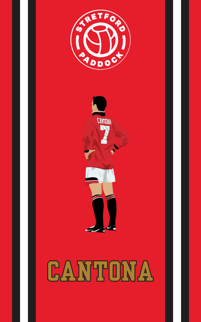 Cantona Pin Badge