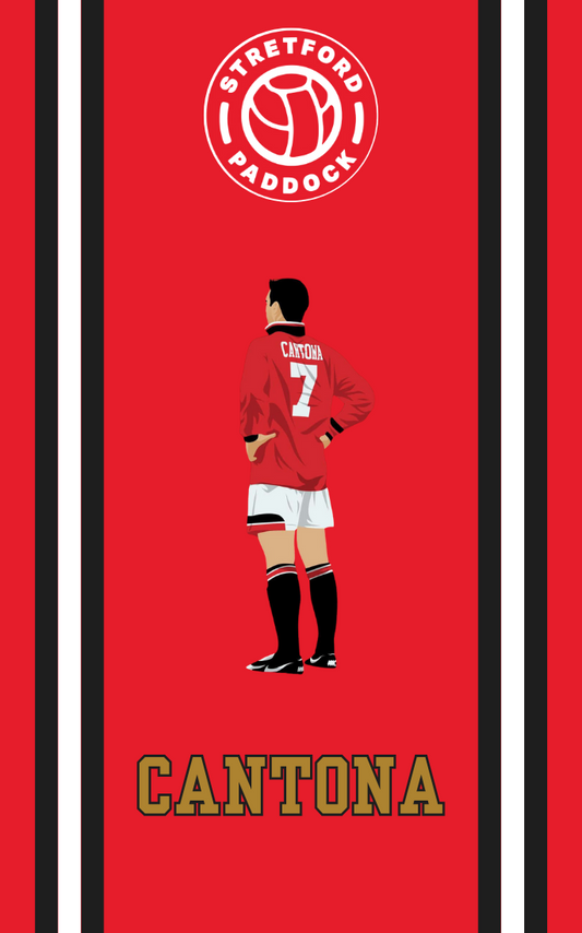 Cantona Pin Badge