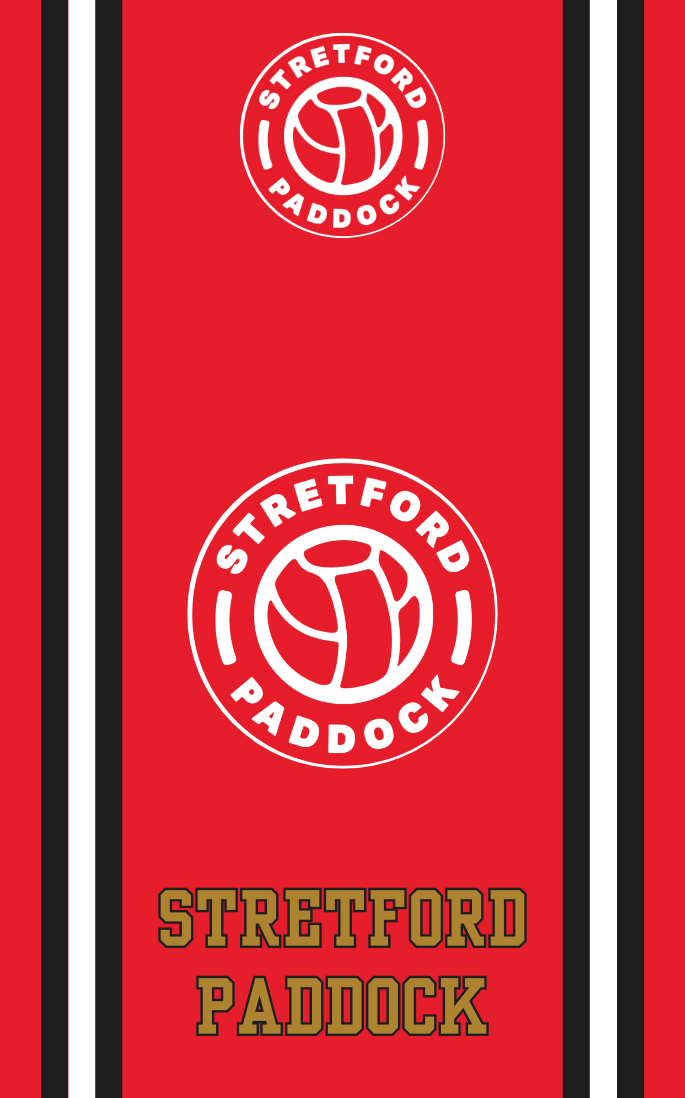 Stretford Paddock Pin Badge