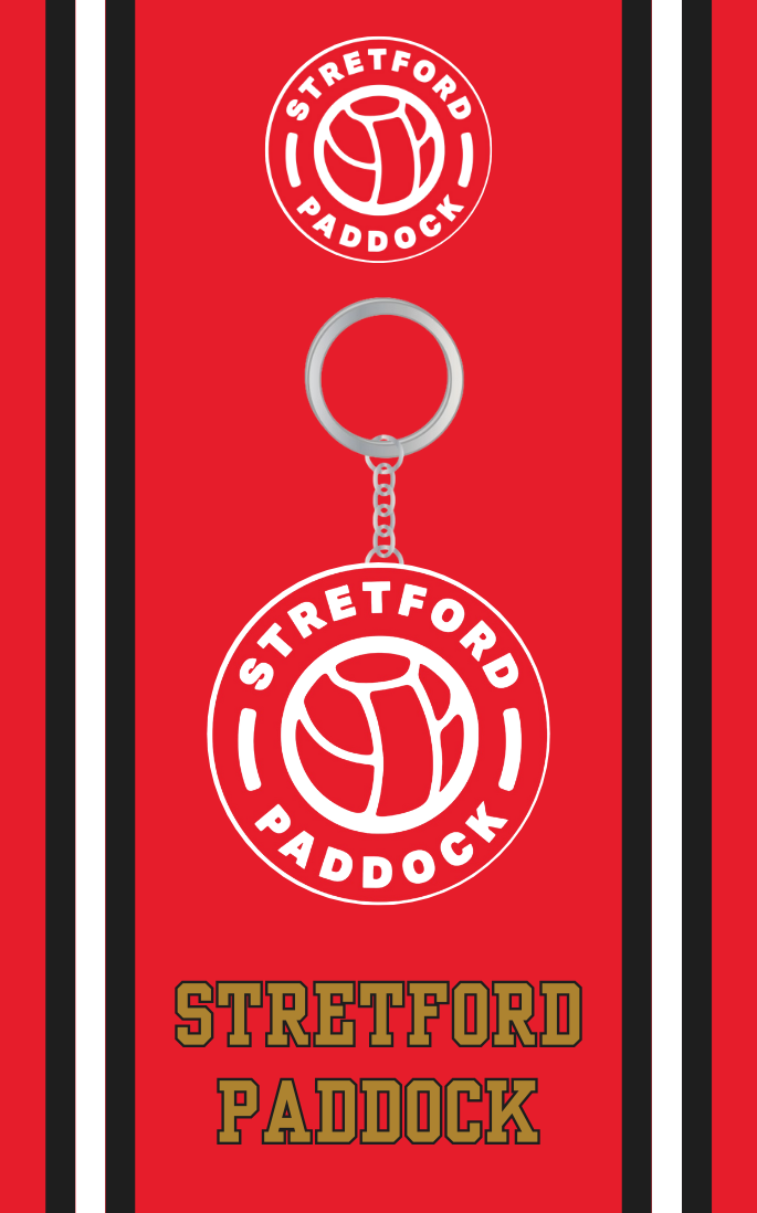 Stretford Paddock Keyring
