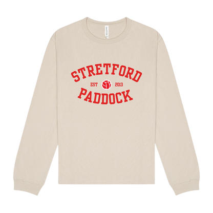 University Curve Long Sleeve Tee